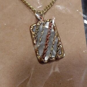 New Anju Mixed Metal Necklace